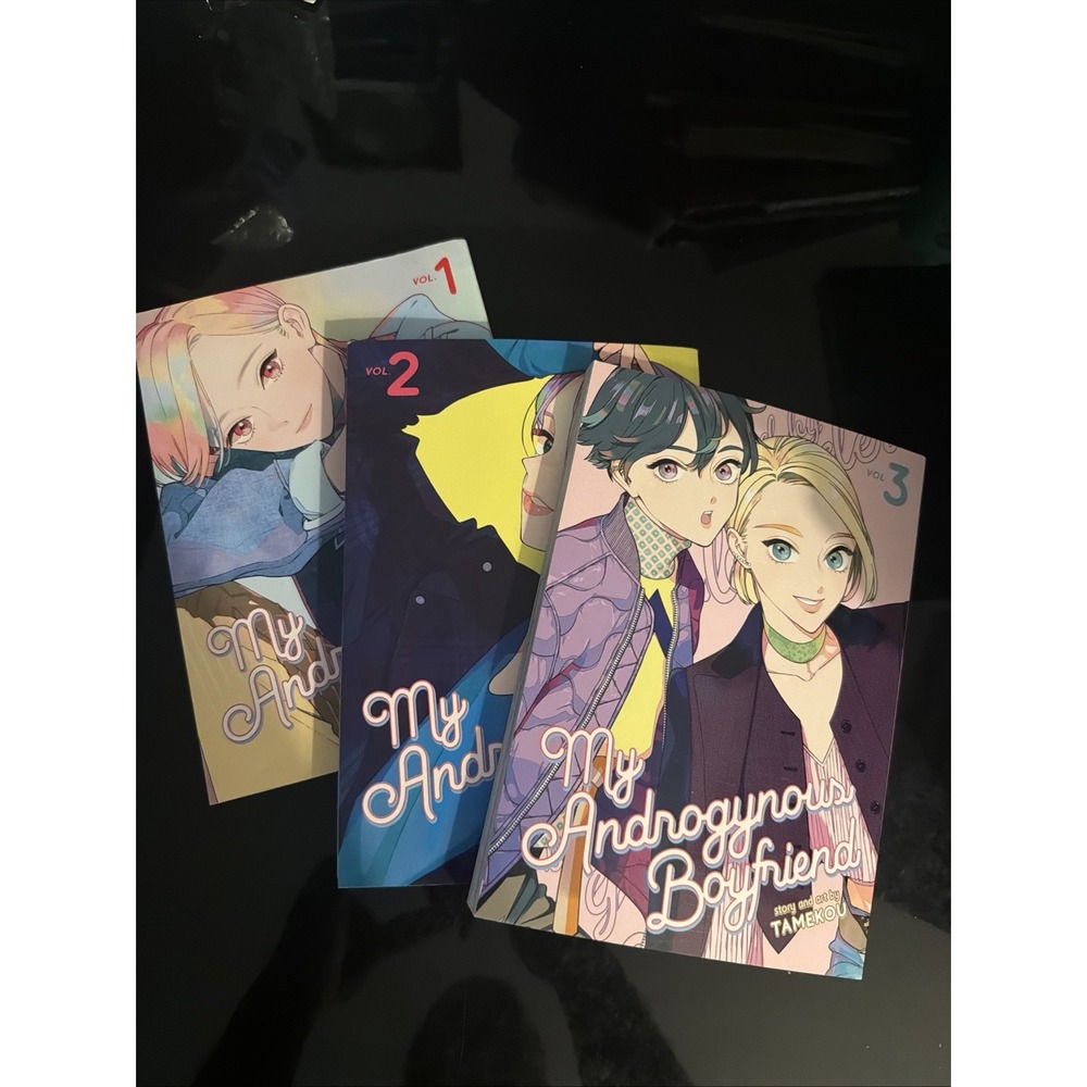 My Androgynous Boyfriend Volumes 1 -3 Manga English